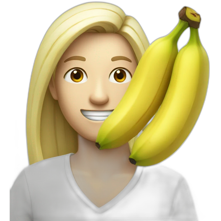 Banana won a tennis tournament emoji