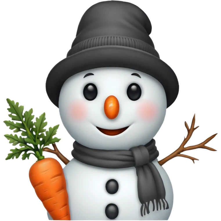Winter Emoji snowman emoji