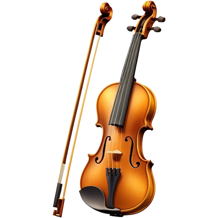 Cinematic Realistic Violin, rich polished wood with delicate curves, strings stretching tautly, fine dust particles catching the golden stage light, glowing with an elegant and timeless charm. emoji
