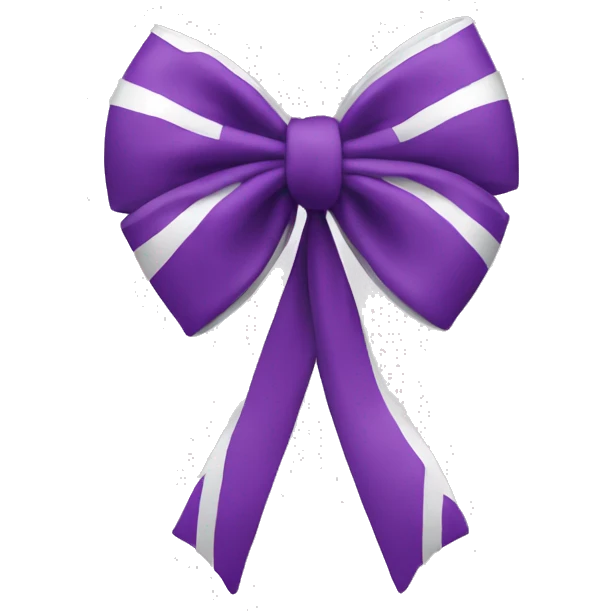 Cheer bow emoji