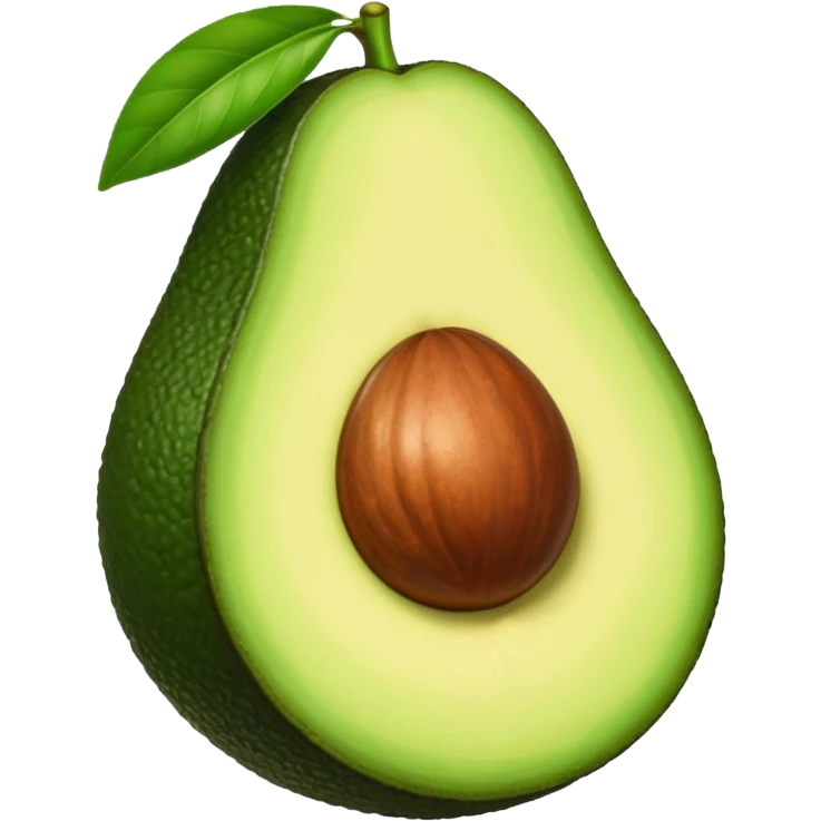 aguacate con labios grandes emoji