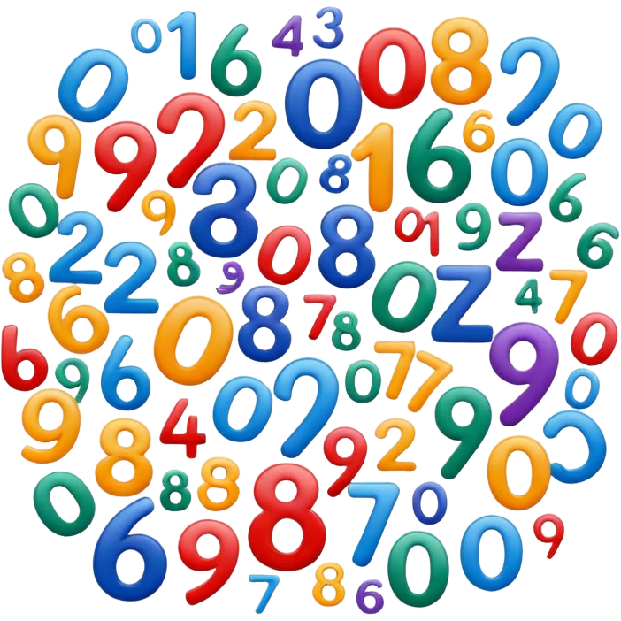 willekeurige getallen emoji