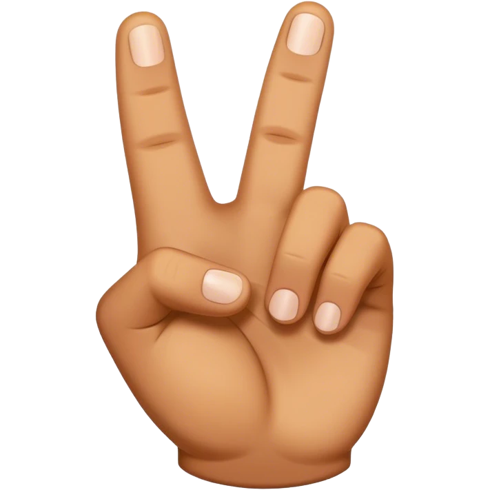 A hand with a oversized thumb emoji