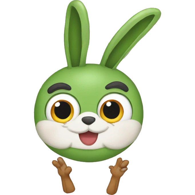pepe with bunny ears emoji