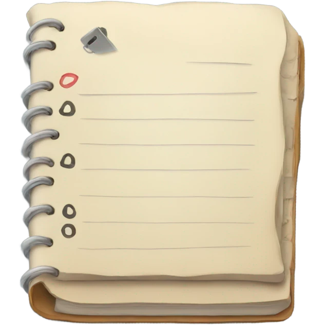 Diary emoji