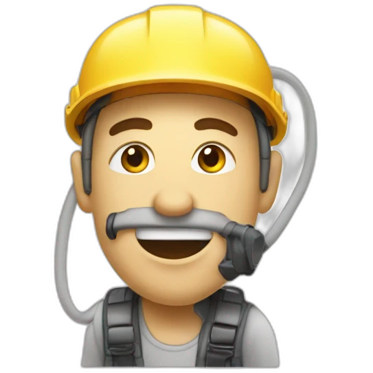 Électricien qui fait sauter les plombs emoji