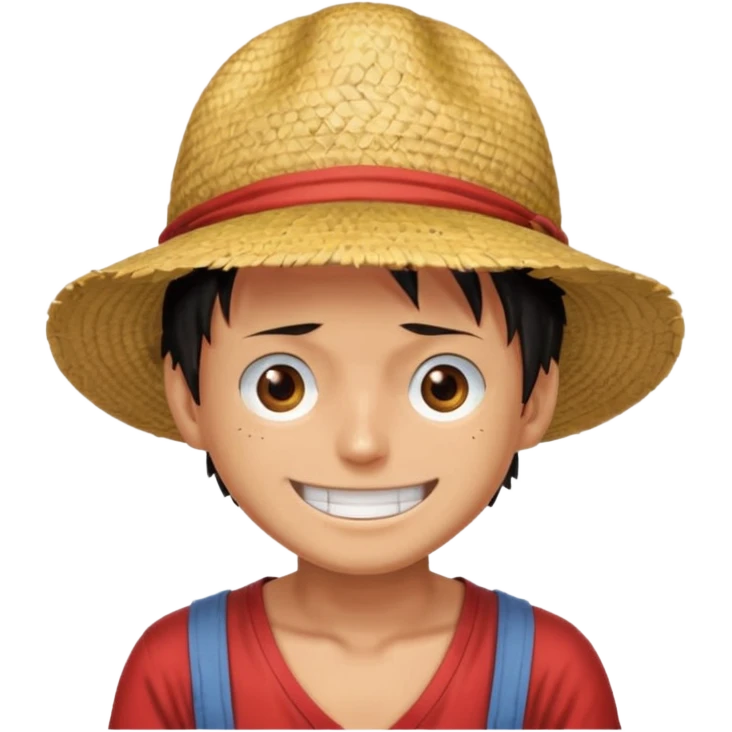 Emoji de luffy dans one piece emoji