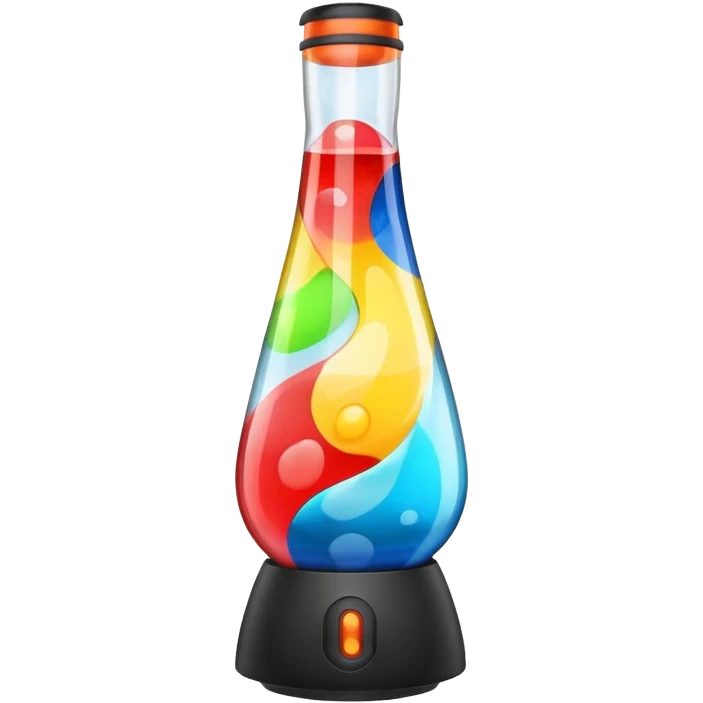 Сделай лавовую лампу настольную emoji