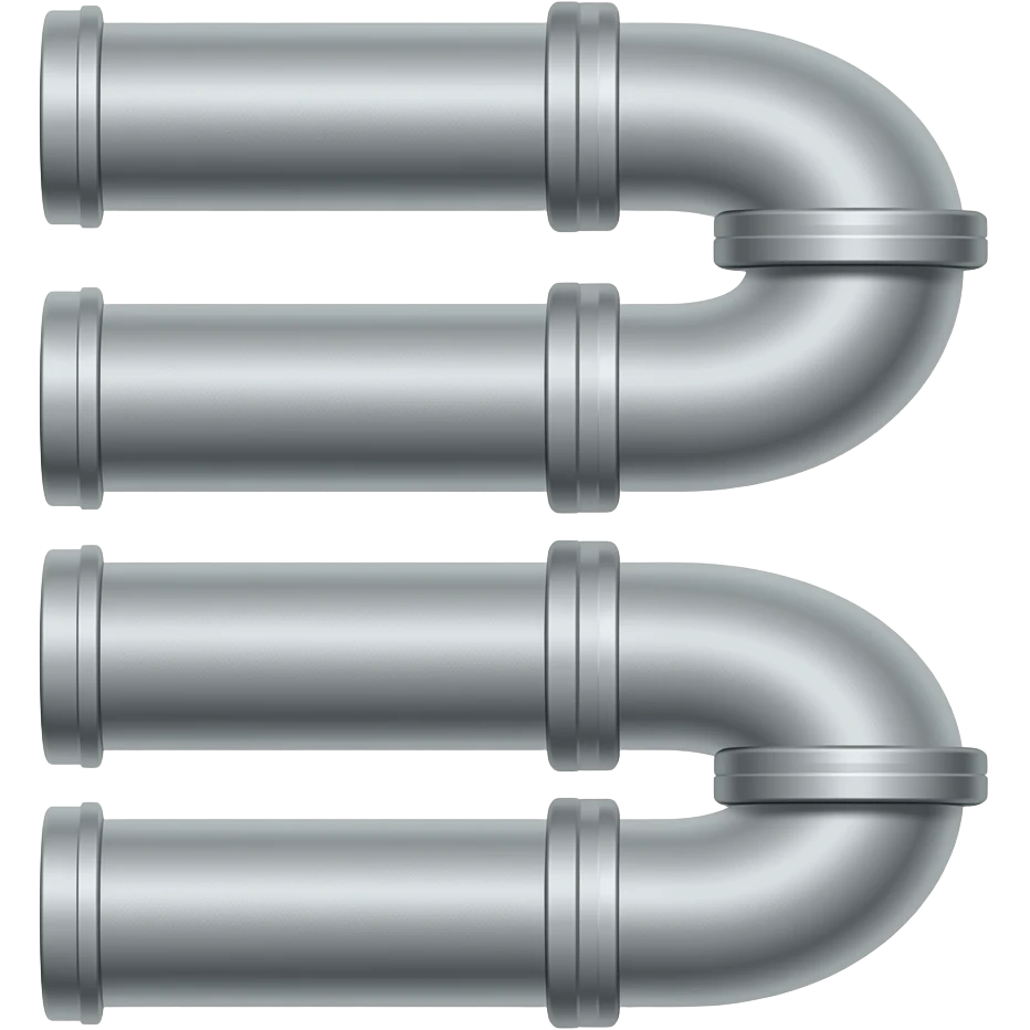 long metal pipes emoji