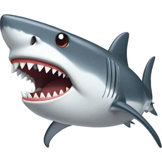 Shark with braces emoji