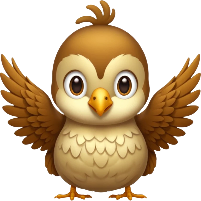 Una polilla emoji