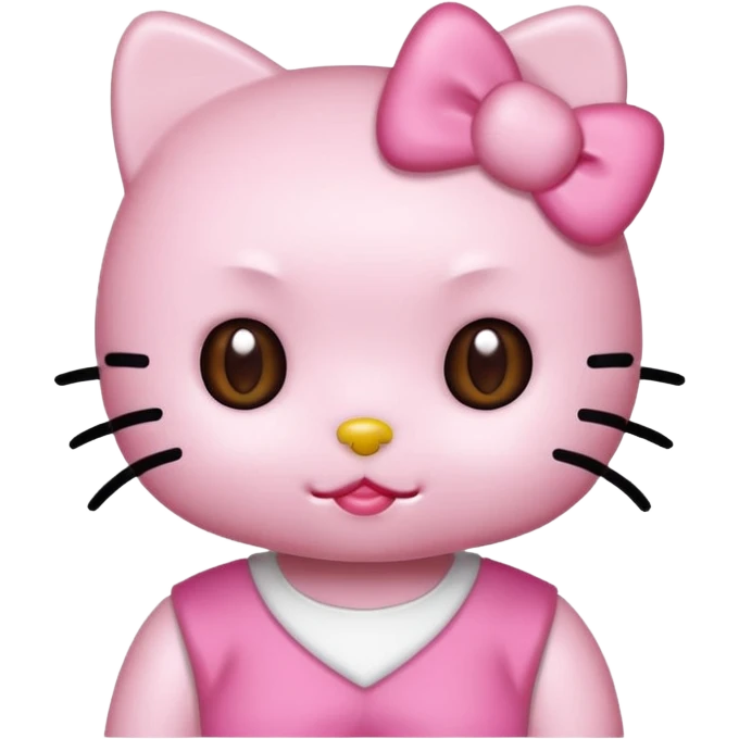 Hello kity con rosado emoji