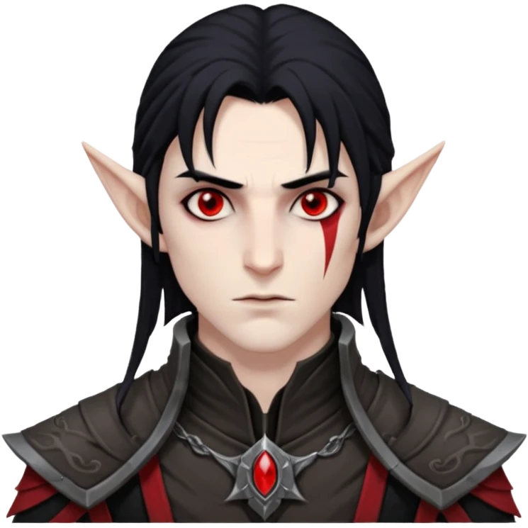 ESO male dark elf emoji