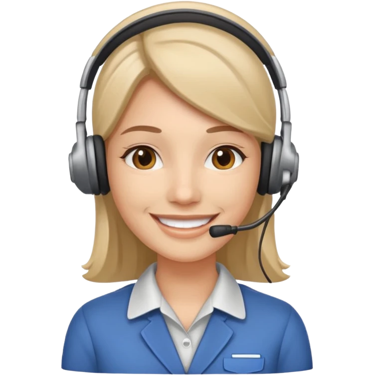 Customer calls, headphone or related  emoji