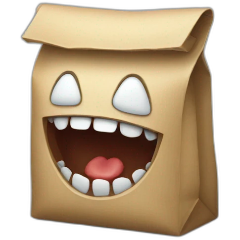 bag of teeth emoji