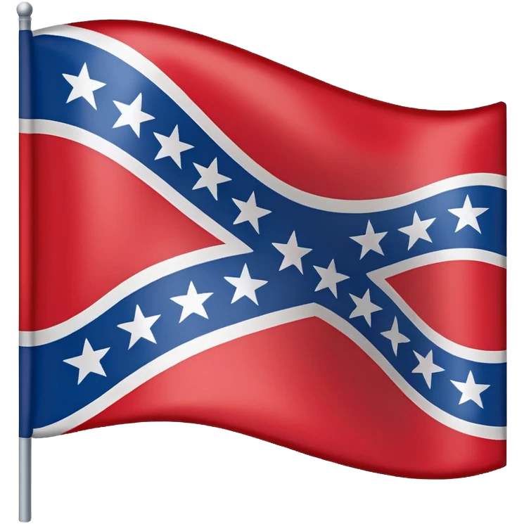 Confederate flag emoji