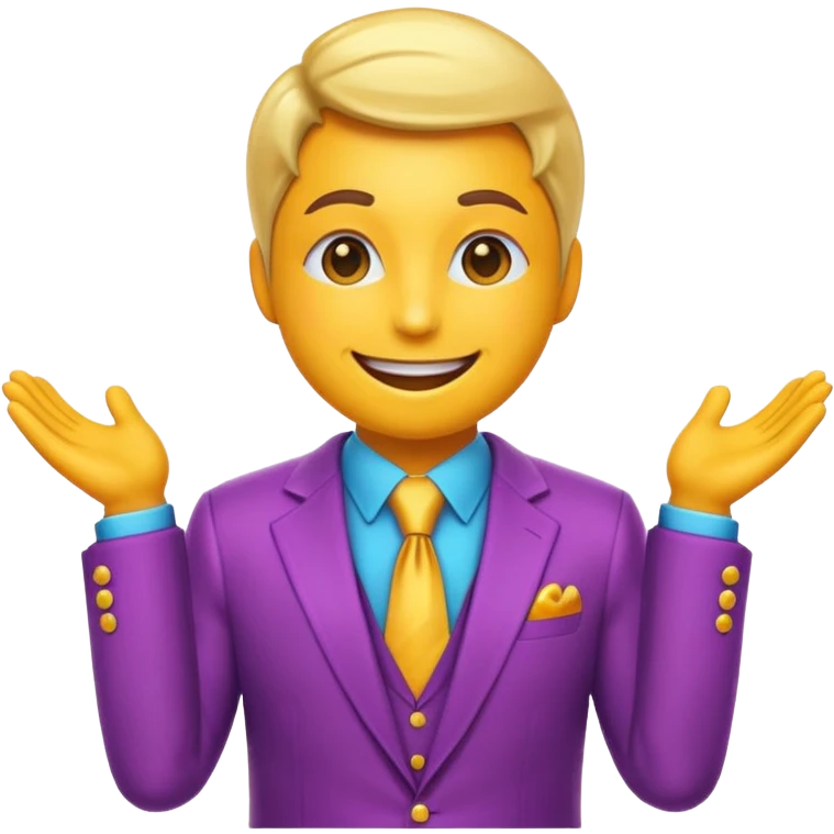 hazme un emoji que ayuda a una empresa a dejar de perder el tiempo y salga un grafica de que va bien el rendimiento emoji