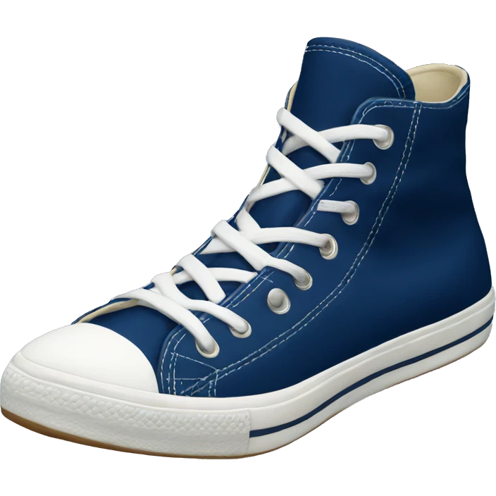 Navy blue Converse emoji