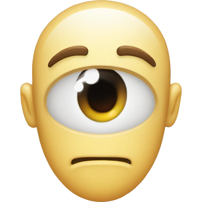 glace dans les yeux emoji