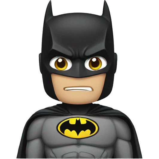 Batman being sarcastic emoji