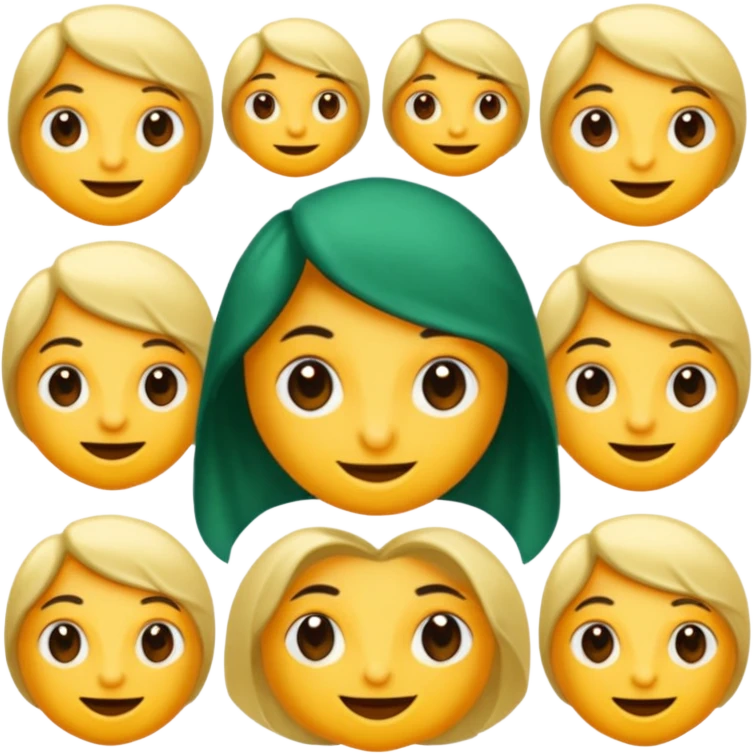Kurdale yeşil emoji