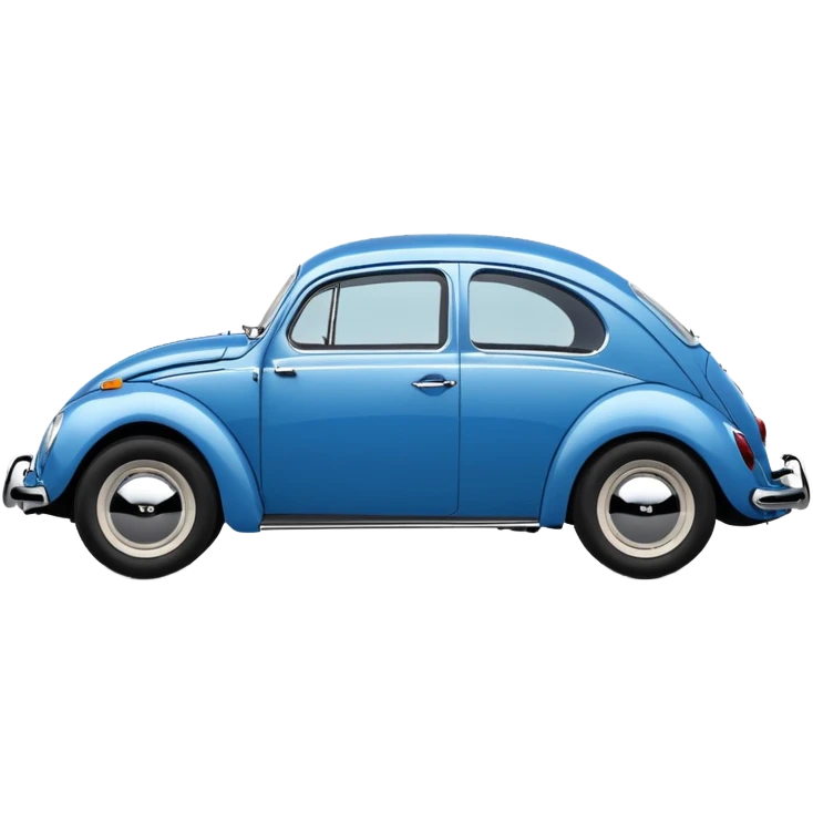 volkswagen coccinelle side vuew  emoji
