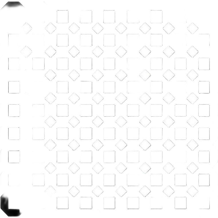 Black and white squares emoji