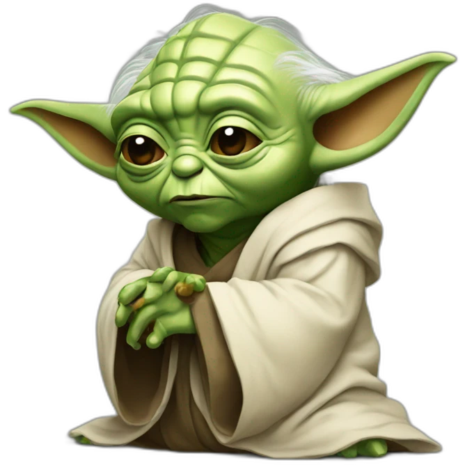 yoda mange du pain emoji