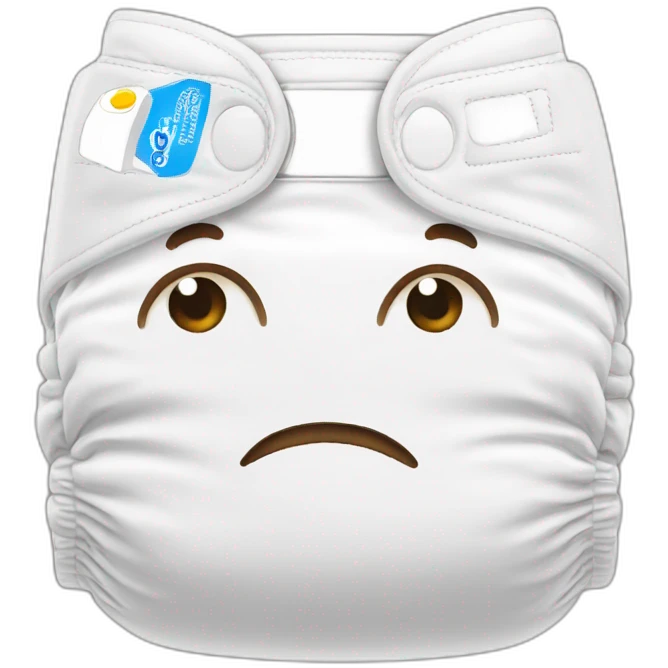 Huggies diaper emoji
