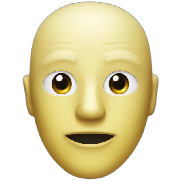 Latex mask emoji