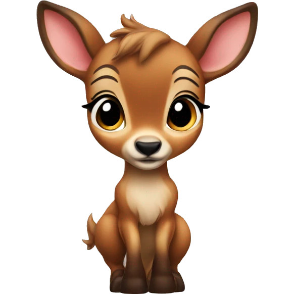 Cute Bambi  emoji