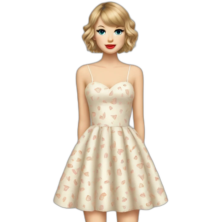 Taylor Swift dress emoji