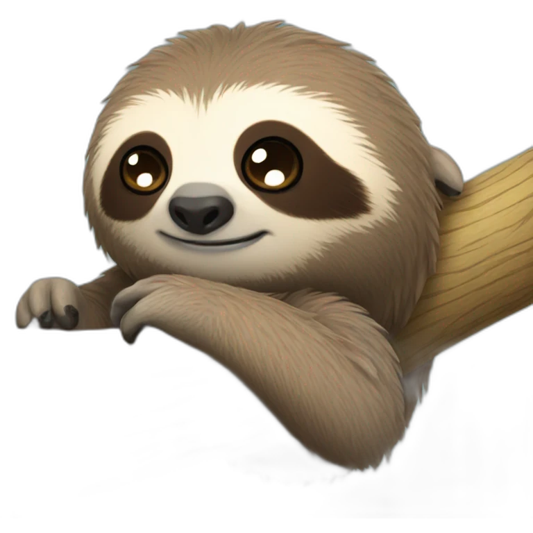 Sloth Hug Emoji emoji