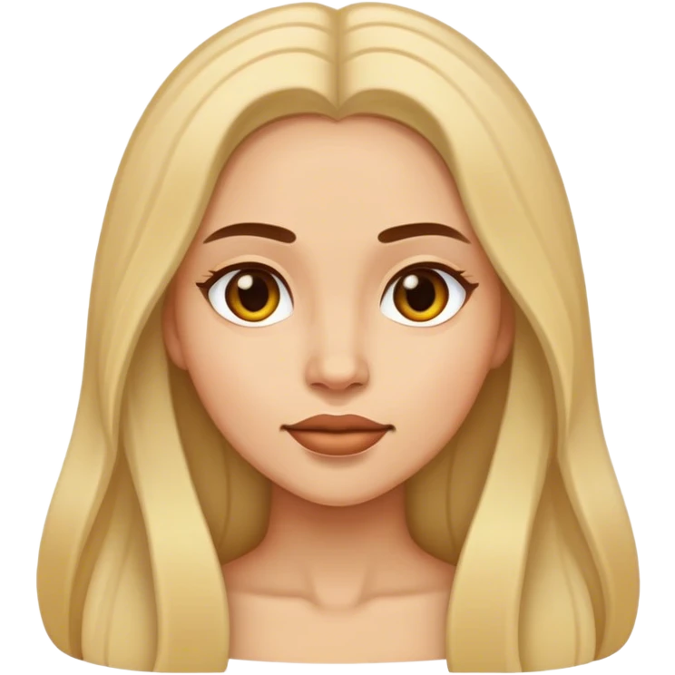 Bitch with hair emoji