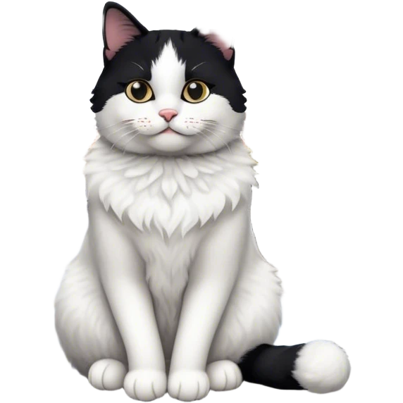 a black and white cat with a hipster moustache sitting at a window overseeing the amsterdam canals emoji