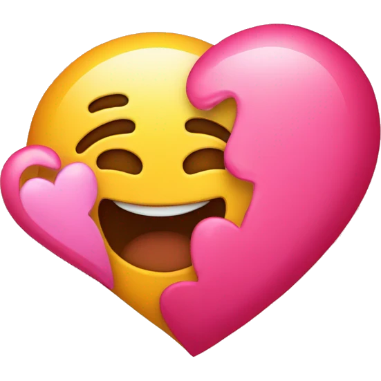 hearts, and happy emoji emoji