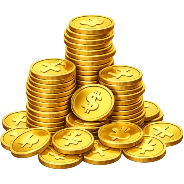 Dragon Hoard pile of gold without the dragon like in the movies so many gold were dragon sleep but dragon just went out  cold coins  emoji