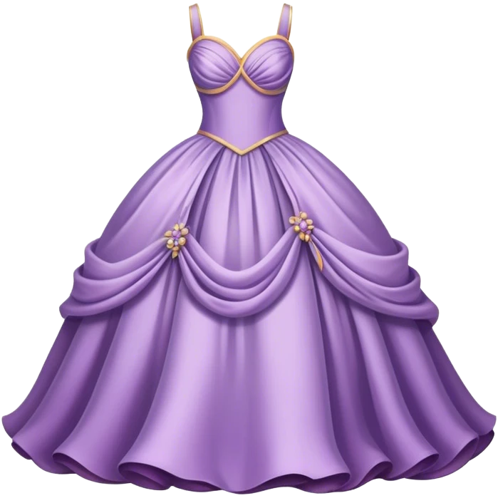 ball gown lilac emoji