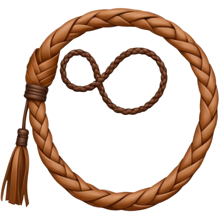 whip with only one strand  emoji