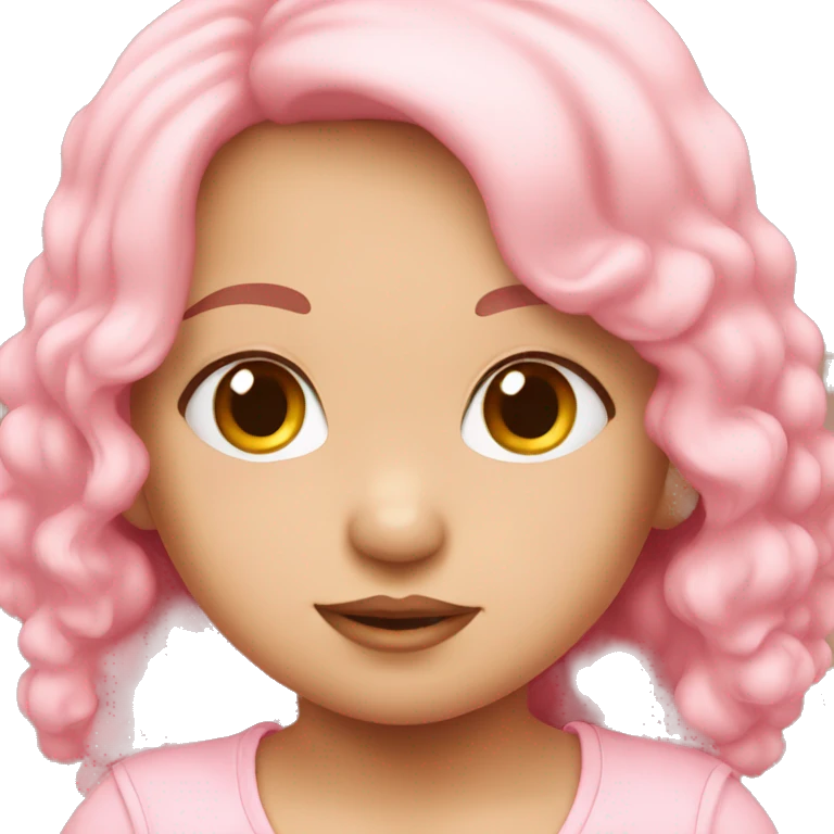 Baby pink emoji