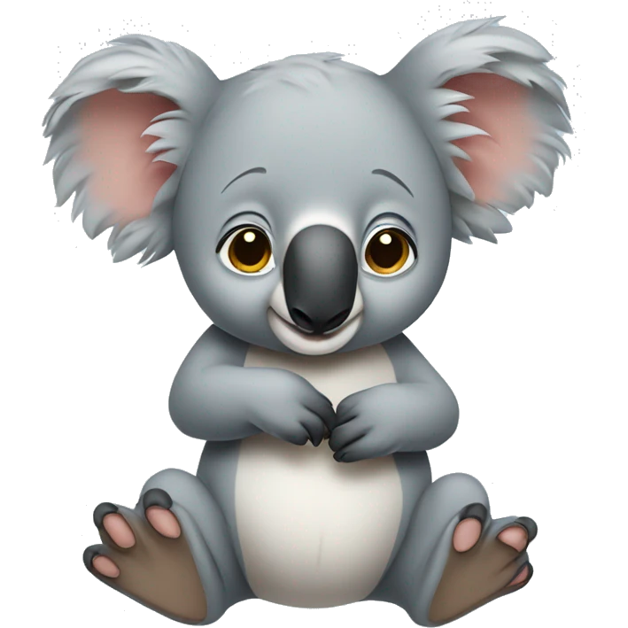 Bebé koala emoji