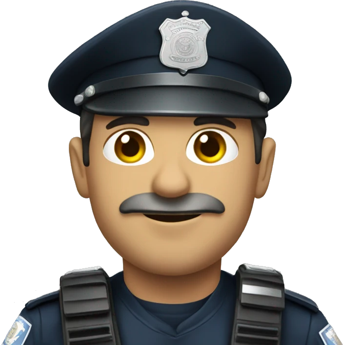 Spanish police emoji