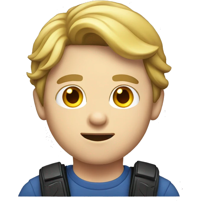 white boy gaming emoji