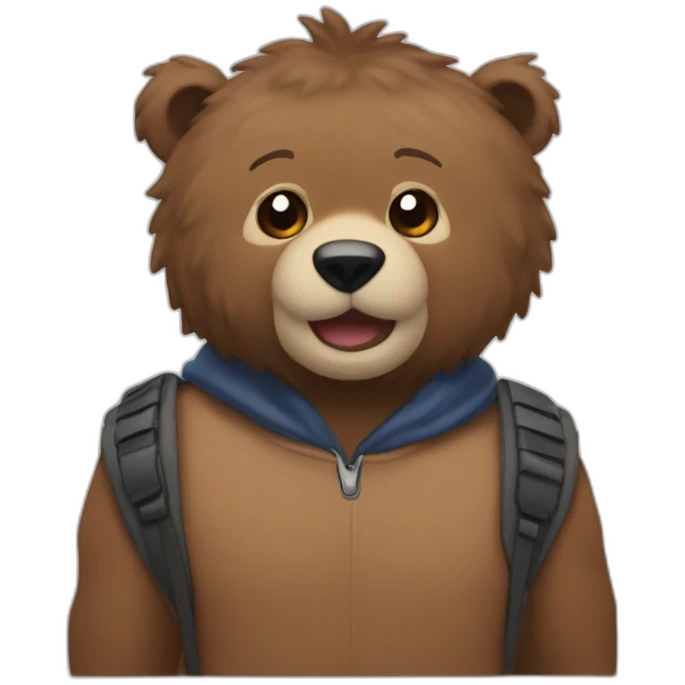 Brock lesna 2023 emoji with bear emoji