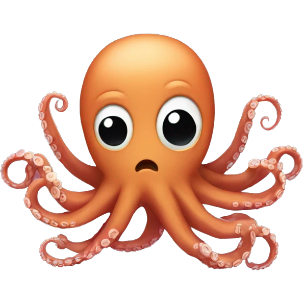 octopus with GG emoji