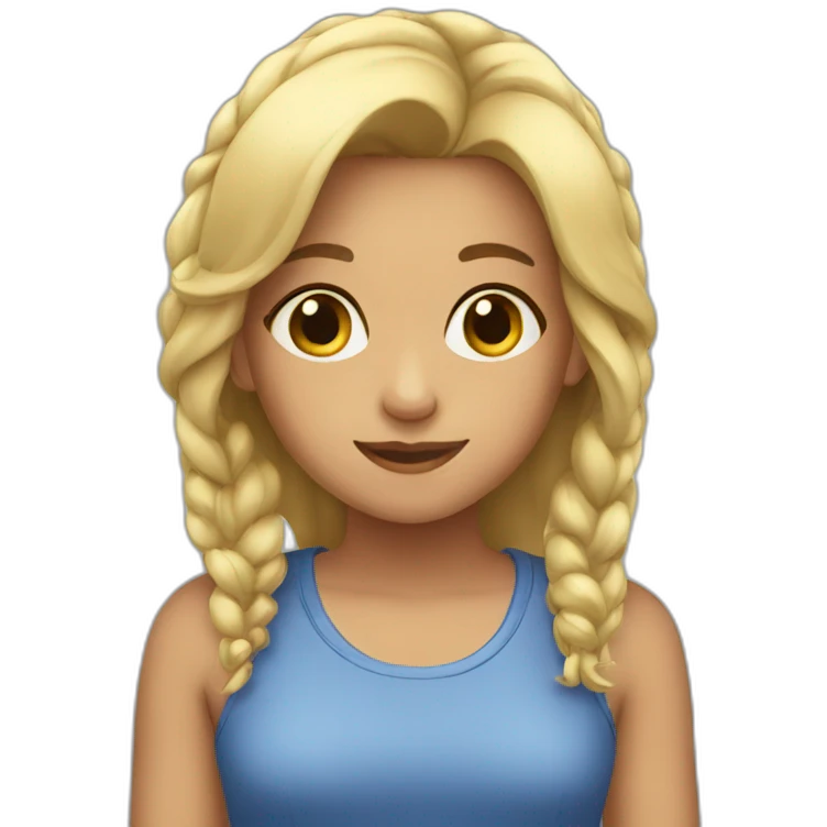 girl train emoji