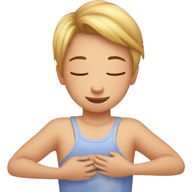 kid back massage emoji