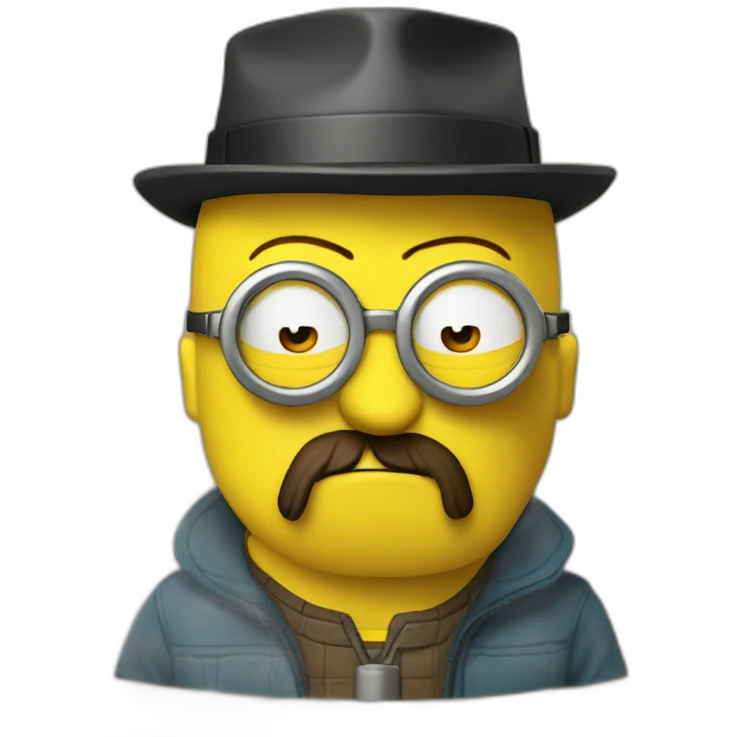 Minion as Walter white emoji