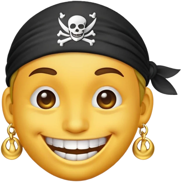 Make me a pirate themed emoji emoji