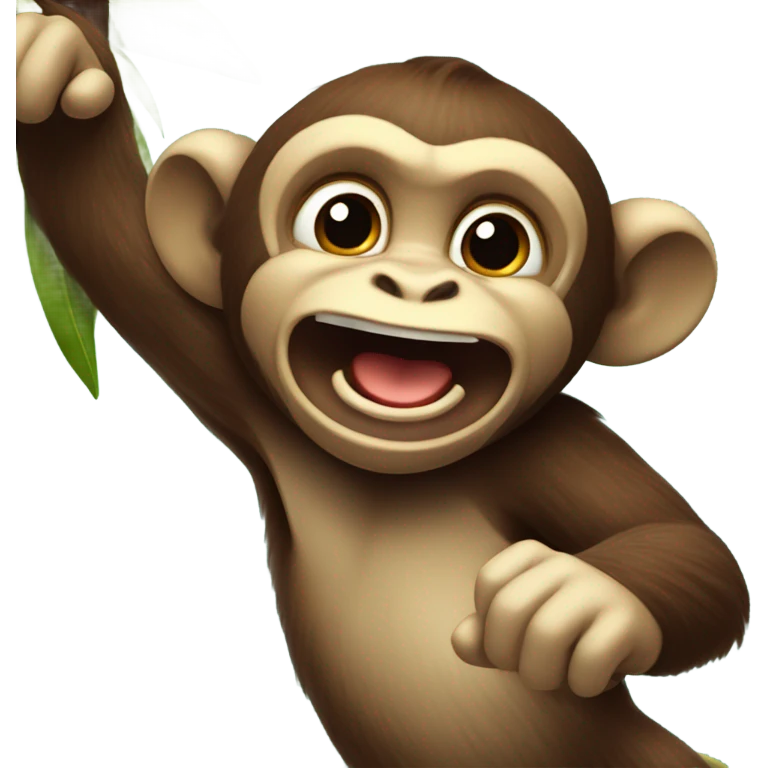 funny monkey emoji